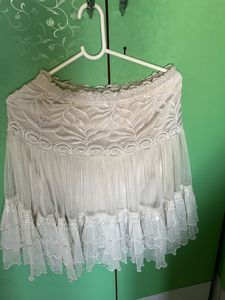Off White Skirt