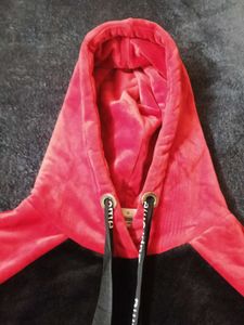 Red & Black Pullover Hoodie