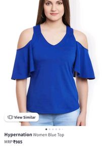 Hypernation blue Top