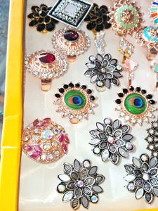Fancy AD Diamond Rings