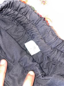 Black Wide Leg Trousers