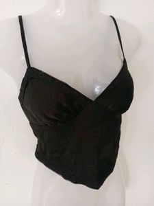 BLACK CORSET TOP