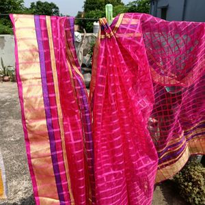 Chanderi Saree