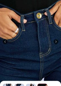 Metronaut High waist Dark Blue Skinny Jeans (Coin)