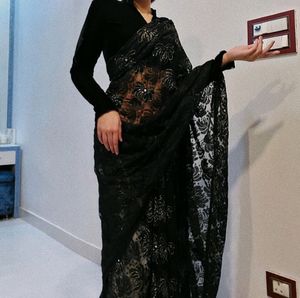 Black Saree