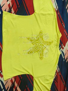 Yellow Graphic T-Shirt