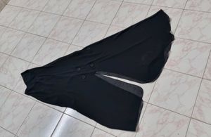 New Hijab Black Crystal Stoned