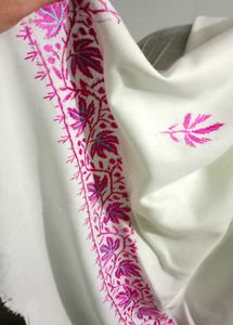 Winter Kashmiri Hand Embroidered Shawl
