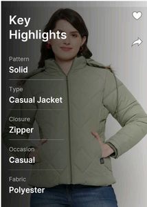Casual WinterJacket For Women