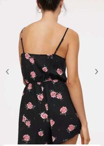 H&amp;M Divided Black Playsuit Shorts