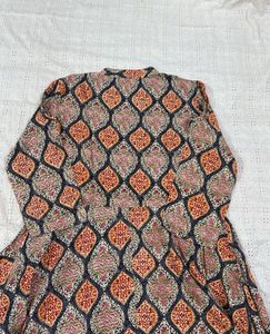 Anarkali Style Cut Shoulder Dress/Kurta