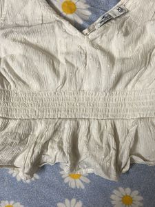 Hollister White Tank Top