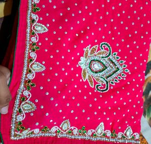 Price drop alert...! Brand new Havey saree with bl