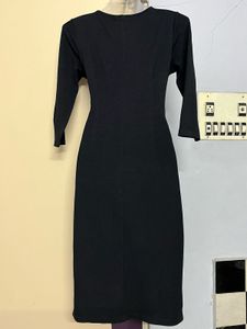Pintrest Elegant Black Wrap Dress
