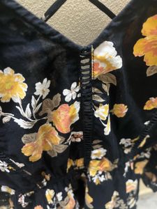 Floral V-Neck Dress