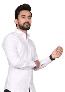 Men&#39;s White Dress Shirt