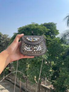 Embellished Crossbody Bag