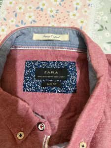 Zara Slim Fit Shirt For Men - Good Condition