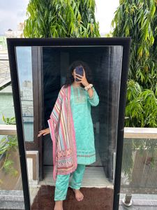 Elegant Embroidered Kurta Set