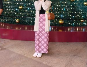 Newme Chekered Skirt