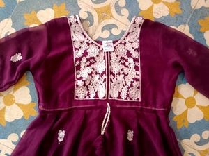 Elegant Embroidered kurti