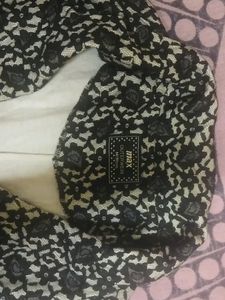 Black And White Blazer For Girls