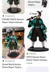 Jujutsu Keisen And Demon Slayer Model An Keychain