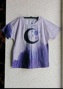 Lavender Tie-dye Oversized Tshirt