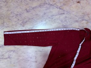 Elegant Maroon Kurta