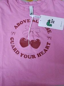 NEWME PINK CROP TOP