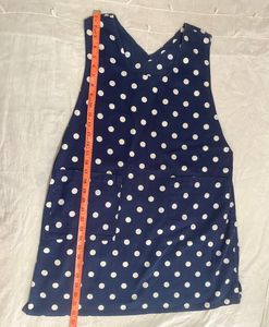 Polka Dot vest dress