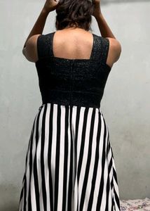 Striped Midi Dress