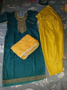 Full Stiched  Salwar Suit ,kurti, Dupta, Swar