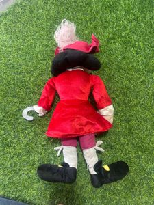 Disney Store Captain Hook 22" Large Plush Stuffed