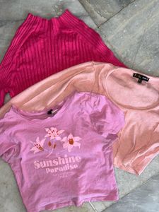 💗COMBO PINK TOPS 💗