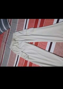 Beige Cargo Trousers