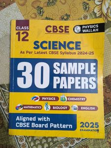 Sample Paper Class-12