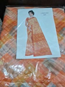 Synthetic  Georgette  Saree  With  Blouse  Pc