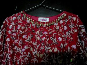 Ready to wear saree with full heavy Embroidered bl