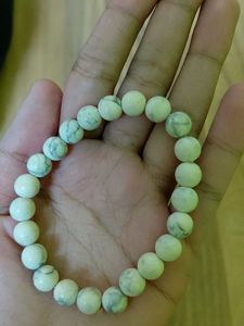 Howlite stone Beaded Bracelet