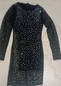 Sparkly Black Party Dress
