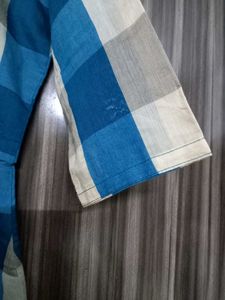 Checkered Kurta