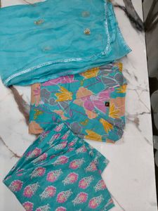 Brand New 💯 Soft Pure Cambric Cotton Suit