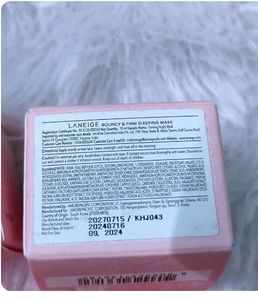 Korean Brand And Original Laneige Mask