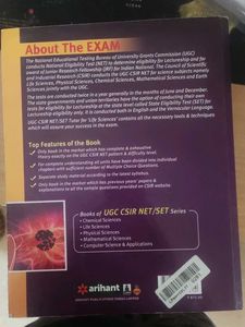UGC CSIR NET Life Sciences Book