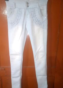 Grey Skinny Denim Jeans