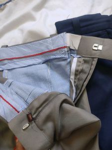 Men's Pants - Khaki &amp; Blue