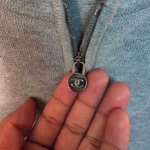 Chanel Zip Up 100% Cotton Jacket For Women