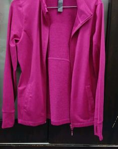 Pink Activewear Jacket - L Size - New