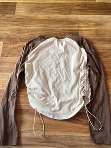 Crop Top With Full Sleeves